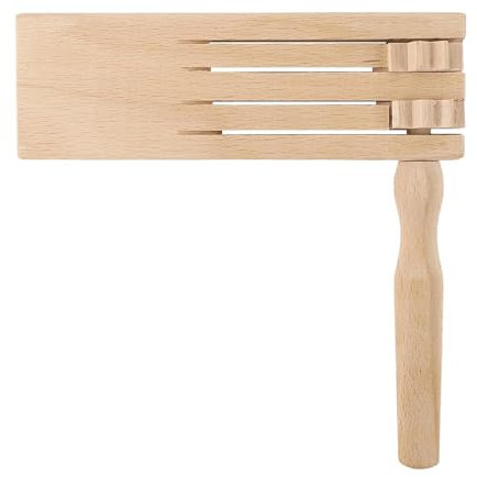 Generisch Ratsche Lärmmacher Partyaccessoires,Holz-Drehrassel | Pädagogisches Lernspielzeug Zum Drehen Für Partys, Sportevents & Als Musikinstrument