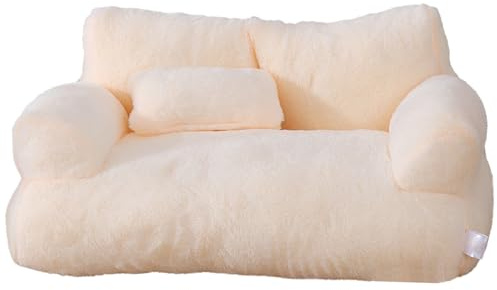 AMISENK Creative Pet Couch Bed Detachable Cover Nest for Dogs and Cats Soft Plush Comfortable Sofa Multiple Colors Pet Dog Bed Cat Puppy Cushion Mat Dog Sofa Beds for Small Dogs
