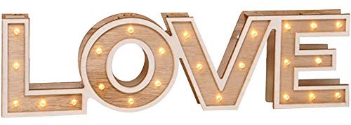 Éclairage d'ambiance LED « Love » - Inscription décorative - 54843