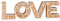 Éclairage d'ambiance LED « Love » - Inscription décorative - 54843