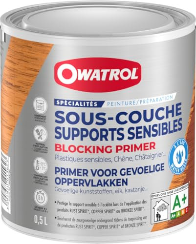 OWATROL - BLOCKING PRIMER - Sous-couche supports sensibles - 0.5L