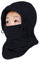 Azarxis Cagoule Enfant Cache Cou Bonnet Enfant Chapeau Ski Écharpe Hiver Balaclava Chaude Tour de Cou Cache Oreilles pour Garçon Fille Sport (FR/ES, Alpha/Lettres, Taille Unique, Noir)