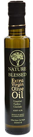 Nature Blessed Olio Extravergine di Oliva Greco 250 ml Bottiglia di Vetro
