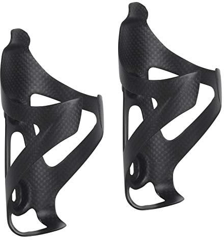 KABON Fahrrad Flaschenhalter,Ultraleichter 3K Carbon Radfahren Wasserflaschenhalter Getränkehalter für Outdoor-Aktivitäten