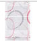 Home fashion Magnetrollo Querstreifen Digitaldruck Vitus, ROT, 130 X 80 cm