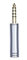 Yaowanguan 4.4mm 5 Pole Balanced Male to 2.5mm Balanced Female Adapter Compatible with Sony NW-ZX300A/NW-WM1A/NW-WM1Z/PHA-2A/TA-ZH1ES Audio Player/Headphones/Amplifier,Gold-Plated Converter Connector