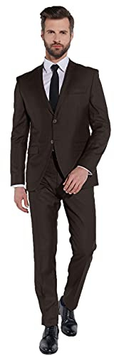 Steffen Klein Herren Designer Anzug - Slim Fit - Zweiteiler Business Anzug