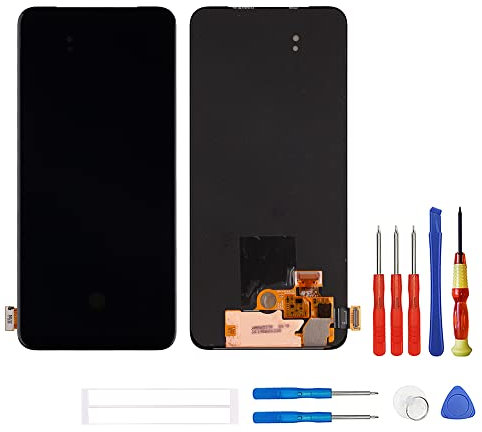 swark TFT Display Kompatibel mit Oppo Reno 2Z / Oppo Reno 2F / K3 / Realme X (Schwarz Ohne Rahmen) LCD Display Touchscreen Digitizer Assembly Glas + Tools(No Fingerprint)