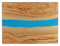 Winkee - The River Servierbrett | Qualitäts- Schneidebrett aus Olivenholz und Resin | Antipasti Servierplatte | Servierbrett Holz | XXL Olivenholzbrett | Geschenk zu Weihnachten, Hochzeit, Geburtstag