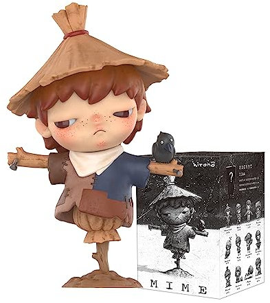 POP MART Hirono Mime Series Figures Collectible Character Series 1Box 2.5 inches Articulated Character Premium Design gifts for women Fan-Favorite blind box Collectible Toy Art Toy Action Figure