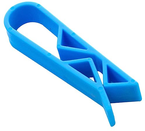 Operitacx 24PCS Trash Can Bag Clips Anti-Slip Leak Proof Easy Installation Burr-Free Round Edge Garbage Bag Fasteners for Kitchen Waste Bin