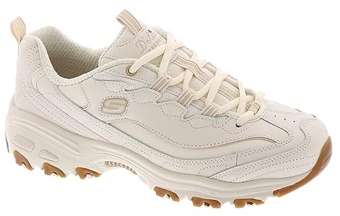 Skechers Damen 149807-ofwt Sneaker, beige, 40.5 EU