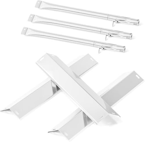 Grill-Ersatzteile für Pit Boss Pro Serie 1100 Holzpellet- und Gas-Kombi-Grill, Edelstahl-Heizplattenbrenner für Pitboss Pro 1100 Serie 3 Brenner Combo Pelletgrill