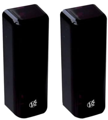 V2 SENSIVA-XS extra kleine Miniatur Fotozellen lichtschranken für Wandmontage und Säulen, selbstausrichtend und synchronisiert 12-24 Vac / 12-36 Vdc - Reichweite 25m