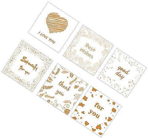 CAXUSD 12 Karten Einleger Für Grußkarten Hochzeitskarten Geburtstagskarten Geschenkkarten Vielseitig Einsetzbar Für Festivals Feiern