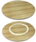 YDIJFLL 360 ° Drehbares Tablett, Esstisch Drehteller Runder, Ø 60cm-120cm, Holz Drehplatte mit Silent Base, für Tisch Garten Gartentisch Outdoor Esstisch，Küchen Servierplatte(Size:60cm,Color:E)