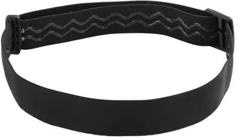 Cinghia per Lampada Frontale, Nera Fascia per Lampada Frontale Comoda Fascia per Lampada Frontale Adatta per la Maggior Parte dei Modelli Black Diamond Petzl Princeton Tec Energizer Fenix