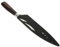 PRETYZOOM 2 Piezas cuchillo de chef cuchillo chef cuchillo cocinero cuchillo japonés facas de cozinha kitchen knife Artilugio artículo cosa picadora de carne cortador casero Madera Black