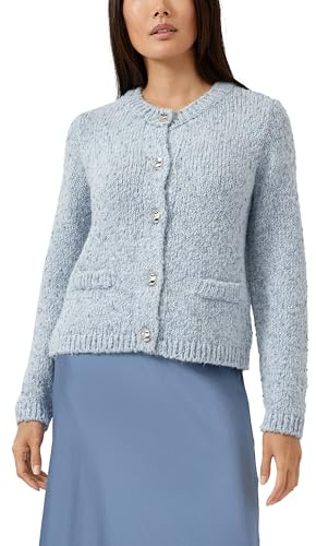 s.Oliver Strickjacke aus Alpakamix mit angedeuteten Taschen