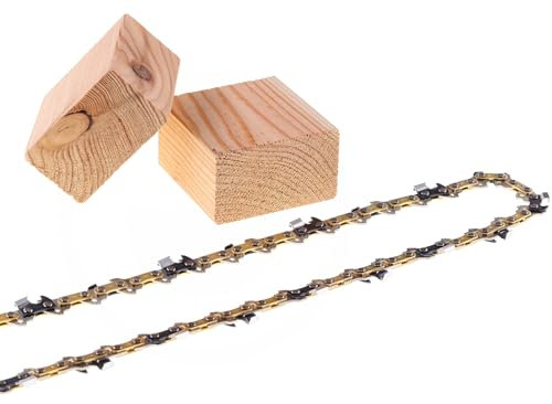DIY-24H | Sägekette Halbmeißel passend für Einhell GE-LC 18 Li Solo 25cm Schnittlänge, 3/8“ 1,1mm 40TG