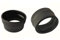 Mikroskop 2 stücke 33-38mm Gummi-Okular-Eyecup-Schutz for 33-39mm Stereo-Mikroskop-Objektiv