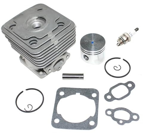 SAANICH Kit pistone cilindro da 40 mm for Oleo-Mac 741 BC420 BCF420 Sparta 42 44 420 440 441 4400 OM43 for EFCO 8410 DSF4200 EF4300 Stark 37 38 42 44