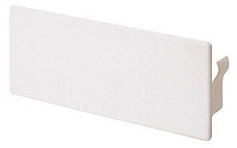 BR Kabelkanal Kanal BR Brüstungskanal 100x70 Endstück Endplatte Abdeckung GEWISS NP54272