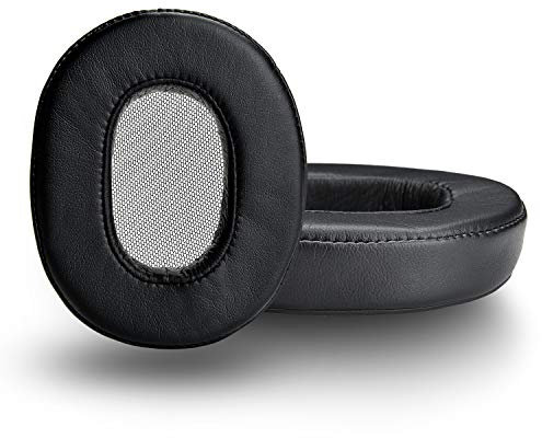 Yizhet Replacement Earpads Compatible with Sony MDR-1A MDR-1ADAC MDR-1ABT Headphones Replacement Ear Pads Ear Cushion Cover Pads made of Protein Leather & Memory Foam (1 Pair, Black)