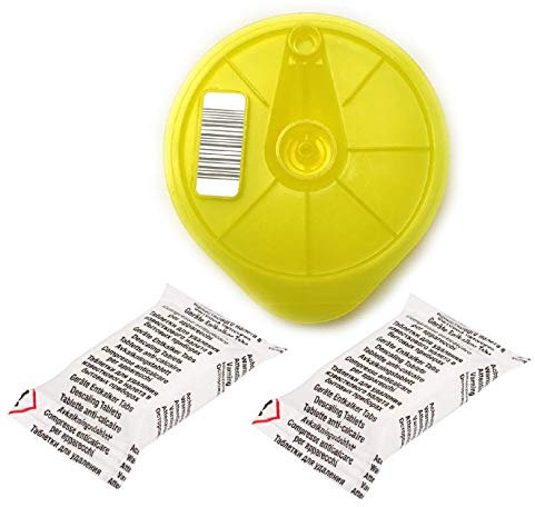 Aqualogis T-Disc Disque 621101 de Nettoyage + 2 Comprimés Anti-Calcaire pour Tassimo 17001490 Bosch T20 T40 T65 T85