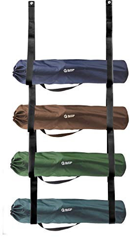 Campingstuhl Wandaufbewahrung für Garage Dieses Organizer-System bietet Platz für 4 Stühle. Einfache Wandhalterung für Garagenorganisation.