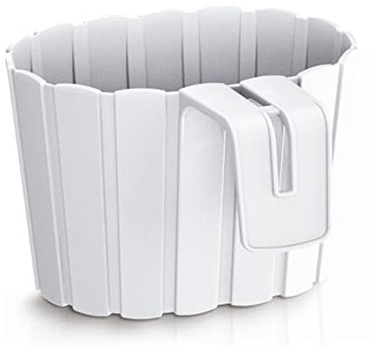Maceta BOARDEE HOOK 1,4L., dimensiones (mm) 144x212x130, color Blanco