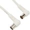 Pro Signal JR9008A/2M - Cable coaxial para antena de TV, color blanco