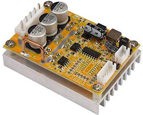 DC Motordrehzahlregler, 5V-36V 350W Bürstenloser Motor Controller BLDC PWM Treiber Modul mit Geschwindigkeitsregler und Vorwärts Rückwärts Schalterkabel