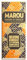 MAROU - Mini Tablette Chocolat Noir 68% Kumquat - Grand Cru Tien Giang - 24 g - Sans Lécithine, Sans Gluten - Origine Vietnam