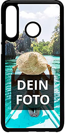 PhotoFancy® – Personalisierte Huawei P30 lite Hülle mit Foto Bedrucken – Handyhülle selbst gestalten (Hardcase)
