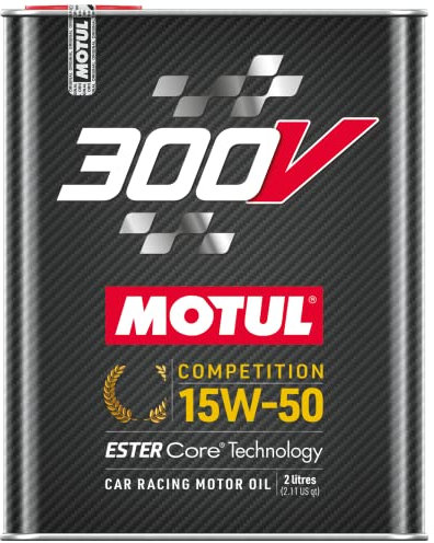 MOTUL Motoröl 15W-50 300V COMPETITION Mineralöl Motor Öl ESTER Core Techn. 2L