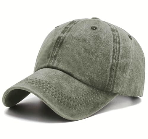 Van Der Rich ® - Baseball Cap Classic Cap - Damen-Herren (Hellkhaki, One Size)