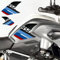 2pz Adesivi Resinati 3D Protezioni Serbatoio Laterali compatibile con/sostitutivo per BMW R 1200 GS 2013-2016 LC (Multicolore)