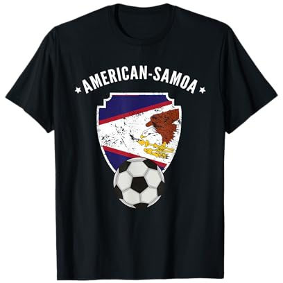 Fußball in Amerikanisch-Samoa American Samoa Roots Flag Football T-Shirt