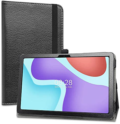 LiuShan Hülle für ALLDOCUBE iPlay 50 Pro Max,Folding PU Leder Tasche Hülle Case mit Ständer für ALLDOCUBE iplay 50/iplay 50 pro/ALLDOCUBE iPlay 50 Pro Max Tablet 10,36 Zoll,Schwarz
