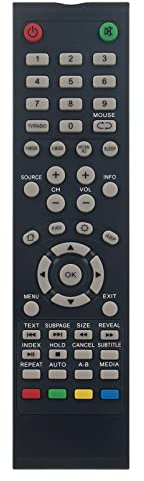 ALLIMITY Sostituisci Telecomando adatto per AKAI TV AKTV505T, AKTV4620, AKTV3924M, AKTV 505 T, AKTV 4620, AKTV 3924 M
