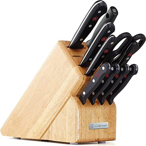 Wüsthof Gourmet Messerblock Set, Buchenholz, 11-teilig