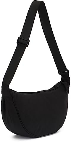 SUKUTU Borsa a Tracolla in Nylon Mezzaluna Hobo Trendy per Donne e Uomini Piccola