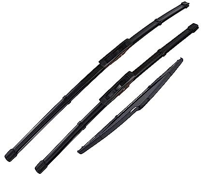 Auto Wischerblätter Für R&enault Für Clio 3 MK3 Fließheck 2005-2012 Auto Vorne Hinten Wischerblätter Windschutzscheibe Windschutz Fensterwischer Scheibenwischerarm Blatt