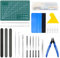 32 Stück Gundam Modeler Grundwerkzeuge,Gundam Modellierer Basic Tools für Automodell Montagebaukasten DIY Reparatur Fix Kit,DIY Bastelwerkzeug Modellierungswerkzeug Gundam Modell Werkzeuge