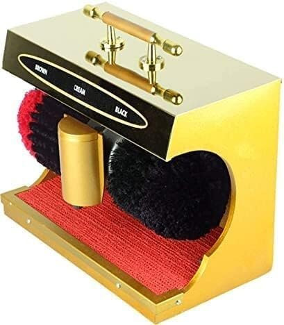 Cireuse de Chaussures électrique, cireuse de Chaussures à Induction Automatique, capteur Infrarouge entièrement Automatique, cireuse de Chaussures en Cuir d'hôtel Commercial dans Le Hall de