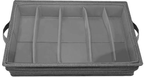 DEARMAMY Caja Caja De Cubiertos Utensilios Mostrada Accesorios para Acampar Organizador De Cubiertos Multifunción Porta Cubiertos Bandeja De Almacenamiento Tela No Tejida Cremallera