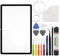 Duotipa Original Front Panel Glass Repair Kit for Lenovo Tab P11/P11 Plus, Front Glass Screen Replacement for TB-J606F J606N J606 11 Inch with Repair Tools Kit (No Display and Touch Digitizer)