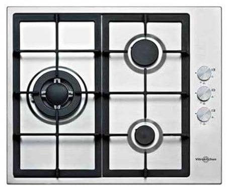 Placa Gas VITROKITCHEN EN636LIB Butano Inox 3f
