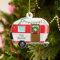 Weihnachtsanhänger im Auto-Form aus Acryl Weihnachtsdeko 2D Flach Zug Bagger Feuerwehrauto Christbaumanhänger Weihnachtsbaum Cartoon-Auto Hängende Deko Christbaumschmuck Weihnachtsbaumschmuck (F)
